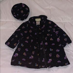 2pc girls coat set 
